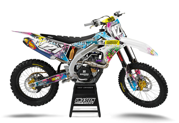 Suzuki Splash Graphic Kit - RMZ RM RMX DR DRZ JR Models | All Years