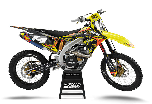 Suzuki Tyson Graphic Kit - RMZ RM RMX DR DRZ JR Models | All Years