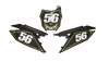Suzuki Number Background Decals - Boarder