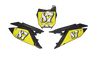 Suzuki Number Background Decals - Scribe