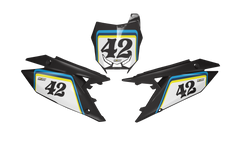 Suzuki Stack Number Background - RMZ RM RMX DR DRZ JR Models | All Years
