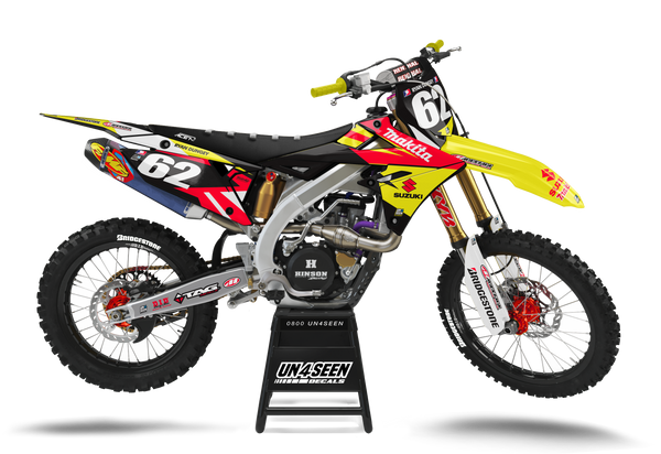 Suzuki Ryan Dungey Replica Graphic Kit - RMZ RM RMX DR DRZ JR Models | All Years