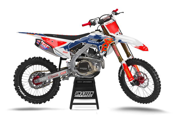 Honda Retrolicious Red Graphic Kit - CRF CR XR Models | All Years