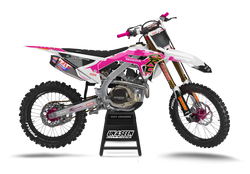 Honda Retrolicious Pink Graphic Kit - CRF CR XR Models | All Years