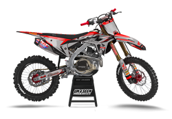 Honda Splendid Grey Graphic Kit - CRF CR XR Models | All Years