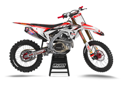 Honda Splendid Red Graphic Kit - CRF CR XR Models | All Years