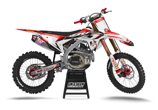 Honda Splendid Red Graphic Kit - CRF CR XR Models | All Years