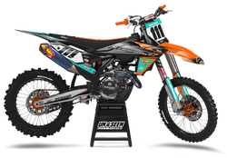 KTM Firm Aqua Graphic Kit - SX SXF XC XCF EXC EXCF Models | All Years