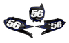 Yamaha Number Background Decals - Vintage Boarder