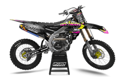 Yamaha Vegas Pink Graphic Kit - YZ YZF WR TTR PW Models | All Years