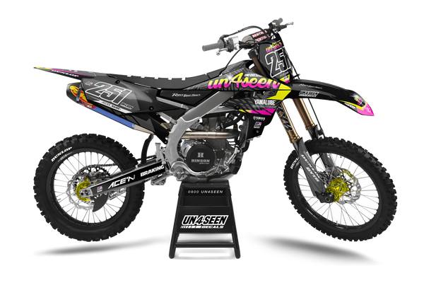 Yamaha Vegas Pink Graphic Kit - YZ YZF WR TTR PW Models | All Years