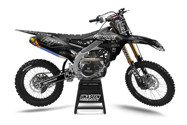 Yamaha Fasthouse Stealth Graphic Kit - YZ YZF WR TTR PW Models | All Years