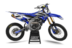 Yamaha Supreme Blue Graphic Kit - YZ YZF WR TTR PW Models | All Years