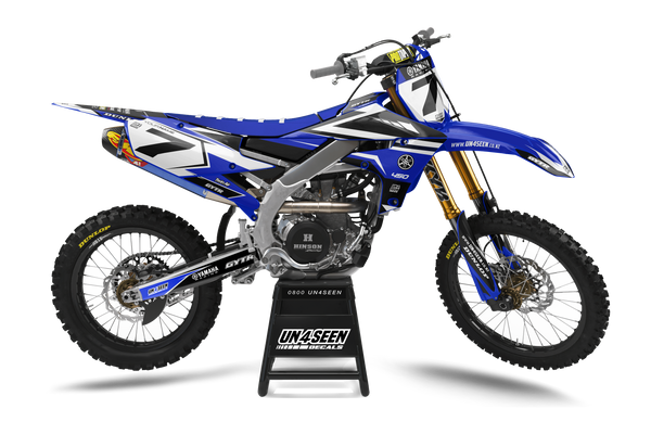 Yamaha Supreme Blue Graphic Kit - YZ YZF WR TTR PW Models | All Years