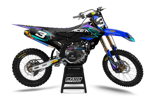 Yamaha Match Purple Graphic Kit - YZ YZF WR TTR PW Models | All Years
