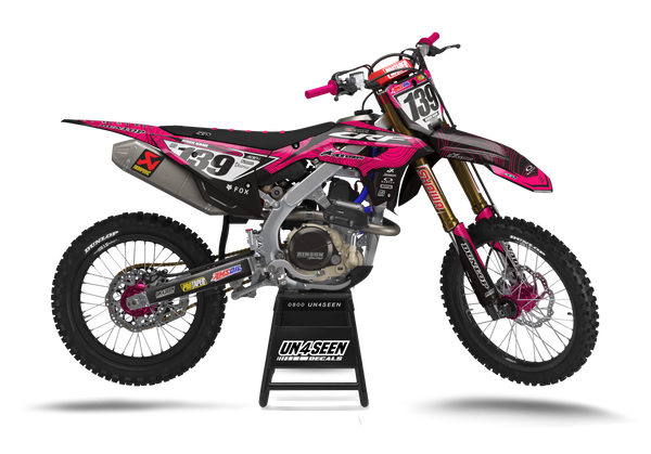 Honda Anko Pink Graphic Kit - CRF CR XR Models | All Years