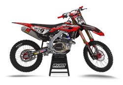 Honda Anko Red Graphic Kit - CRF CR XR Models | All Years