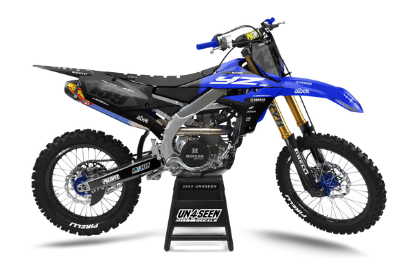 Yamaha Vital Blue Graphic Kit - YZ YZF WR TTR PW Models | All Years
