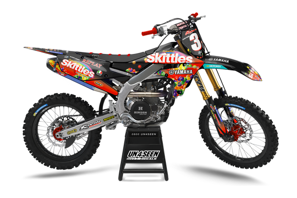 Yamaha Alessio Chioddi Replica Graphic Kit - YZ YZF WR TTR PW Models | All Years