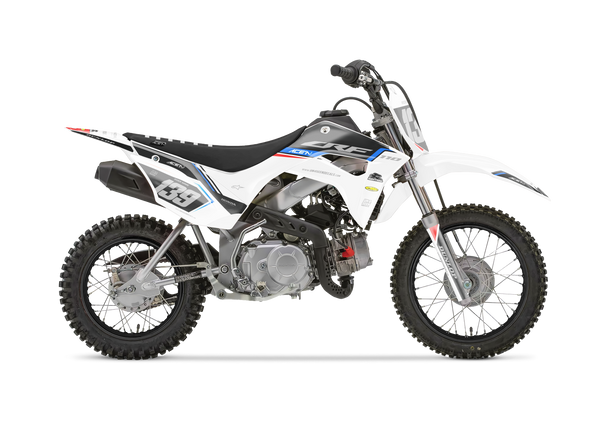 Honda Soul White Graphic Kit - CRF CR XR Models | All Years