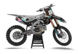 Honda Zebz Grey Graphic Kit - CRF CR XR Models | All Years
