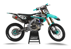 Honda Action Aqua Graphic Kit - CRF CR XR Models | All Years