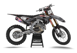 Honda Jab Grey Graphic Kit - CRF CR XR Models | All Years