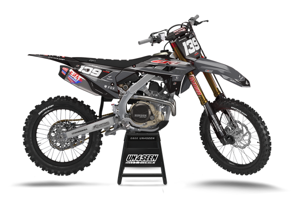 Honda Jab Grey Graphic Kit - CRF CR XR Models | All Years