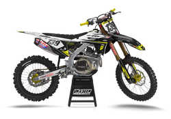 Honda Launch Yellow Graphic Kit - CRF CR XR Models | All Years
