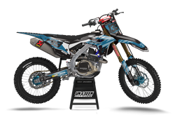 Honda Mist Blue Graphic Kit - CRF CR XR Models | All Years