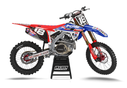 Honda Pepsi Red Graphic Kit - CRF CR XR Models | All Years