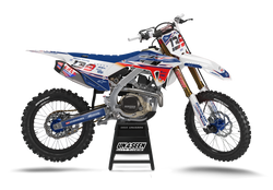 Honda Success Blue Graphic Kit - CRF CR XR Models | All Years