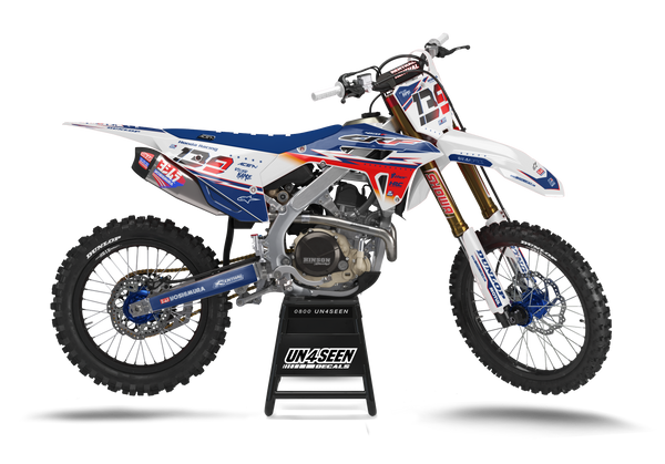 Honda Success Blue Graphic Kit - CRF CR XR Models | All Years