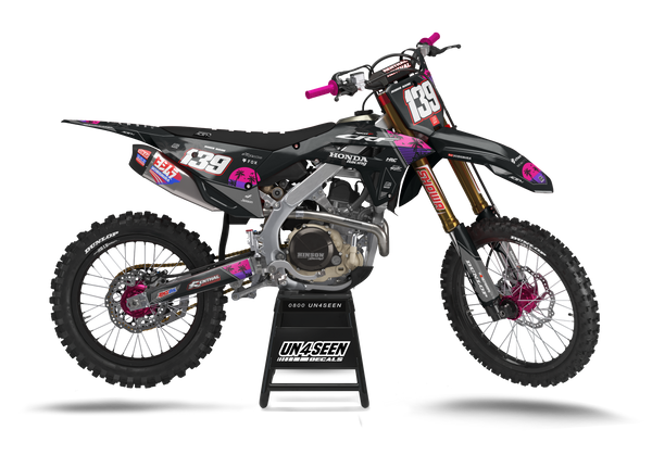 Honda Summer Pink Graphic Kit - CRF CR XR Models | All Years