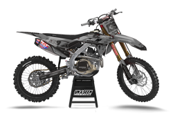 Honda Razor Grey Graphic Kit - CRF CR XR Models | All Years