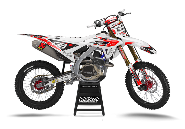 Honda Vast Red Graphic Kit - CRF CR XR Models | All Years