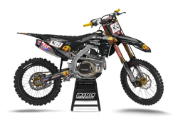 Honda Summer Yellow Graphic Kit - CRF CR XR Models | All Years