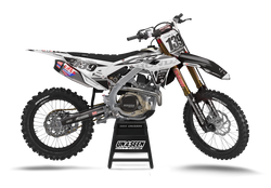 Honda Tipt Black Graphic Kit - CRF CR XR Models | All Years