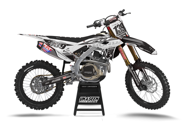 Honda Tipt Black Graphic Kit - CRF CR XR Models | All Years