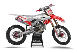 Honda Vigor Grey Graphic Kit - CRF CR XR Models | All Years