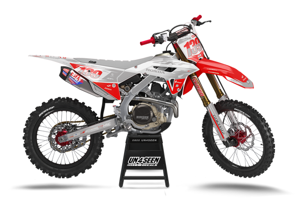 Honda Vigor Grey Graphic Kit - CRF CR XR Models | All Years