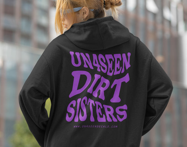 Womens Hoodie - Dirt Sisters
