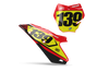 GASGAS Number Background Decals - Slight
