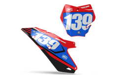 GASGAS Number Background Decals - Slight