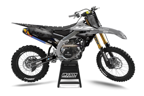 Yamaha Vital Grey Graphic Kit - YZ YZF WR TTR PW Models | All Years