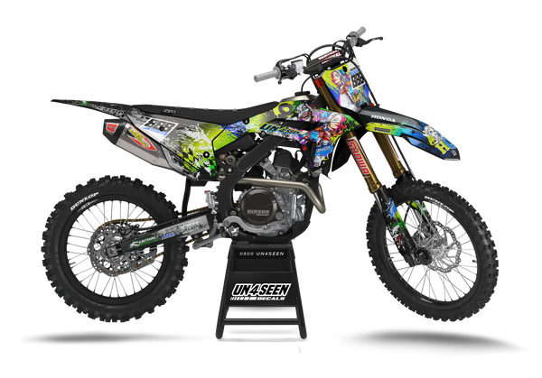 Honda Green Graphic Kit - CRF CR XR Models | All Years