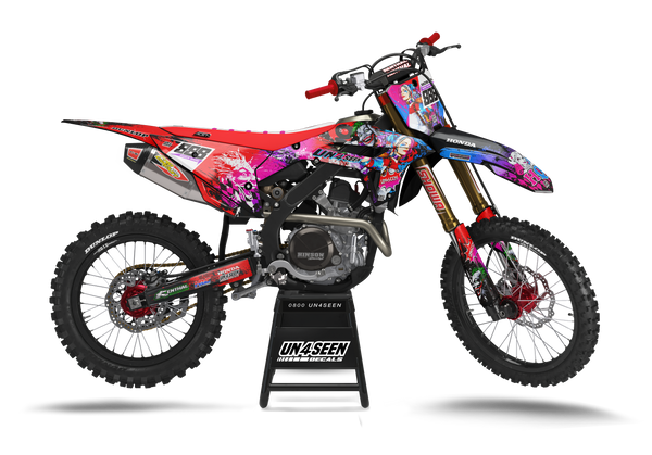 Honda Red Graphic Kit - CRF CR XR Models | All Years