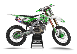 Honda Tract Green Graphic Kit - CRF CR XR Models | All Years