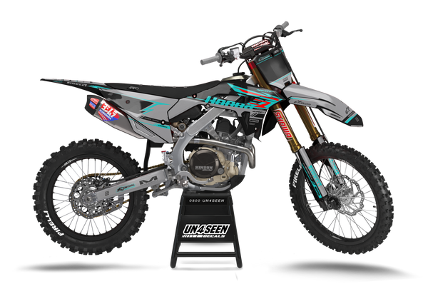 Honda Tune Aqua Graphic Kit - CRF CR XR Models | All Years
