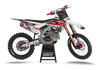 Honda Graphics Kit - Tune White Red